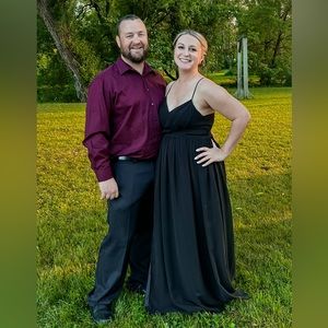 Azazie Black Bridesmaid Dress